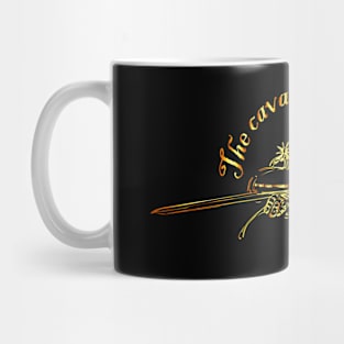 Cavalry (gold) Mug